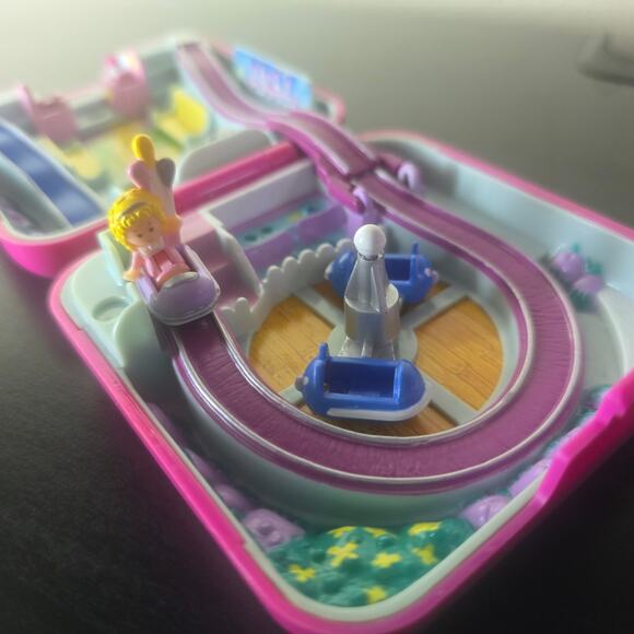 Vintage Polly Pocket Bluebird 1989 World Fun Fair Compact Complete - Picture 4 of 11